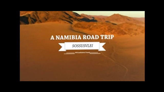 A Namibia Road Trip